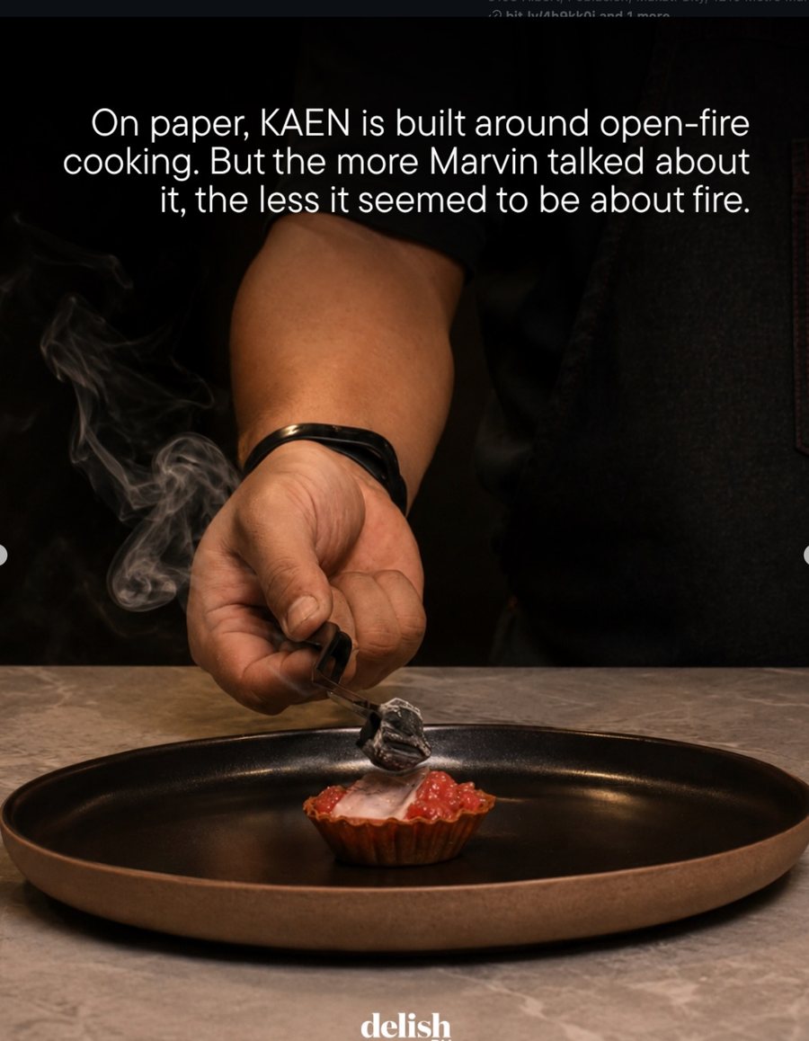 Delish PH feature image showing KAEN plating